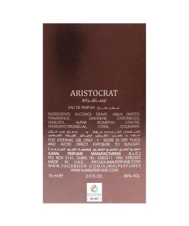 Aristocrat by Ajmal for Men - 2.5 oz EDP Spray 2.5 Ounce (Pack of 1) - Buy Online on GoSupps.com