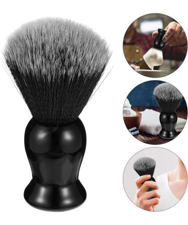 Fomiyes 3pcs Round Beard Brush Set Foam & Wooden Handle Shaving Brushes for Men's Grooming | 10.3x3.2cm | Fast International Shipping - Buy Online on GoSupps.com