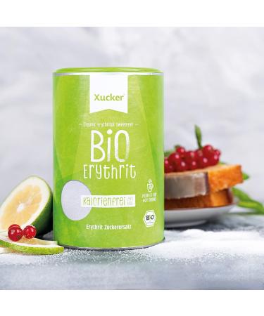 Xucker Bio Light Erythritol - Calorie-Free Sugar Substitute | Vegan Non-GMO 450g - Buy Online on GoSupps.com
