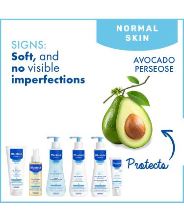 Mustela Baby 2-in-1 Cleansing Gel - Gentle Body & Hair Cleanser with Avocado - 6.76 fl. oz. - Biodegradable & Tear-Free - 1 or 2-Pack - Buy Online on GoSupps.com