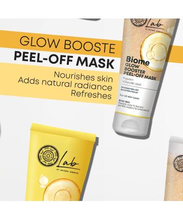 Natura Siberica Lab Biome Glow Booster Peel-Off Face Mask 75 ml - Buy Online on GoSupps.com