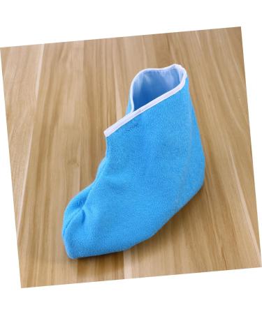 minkissy Gloves Wax Sock Wax Mittens Feet Hand Care Glove Hand Wax Foot Work medium Blue - Buy Online on GoSupps.com
