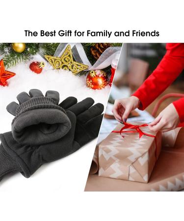 Acdyion Winter Ski Gloves for Men & Women - Warm Thinsulate Outdoor Gloves for Skiing Hiking Cycling & Snowboarding - Black - Buy Online on GoSupps.com