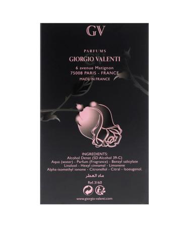 Giorgio Valenti Rose Noire Absolue Women Eau De Parfum Spray 3.3 Ounce - Buy Online on GoSupps.com