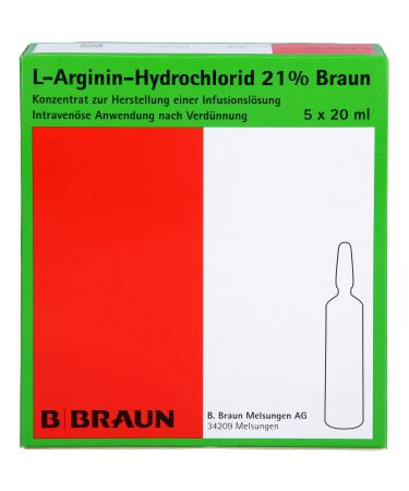 L-Arginine Hydrochloride 21% Elec.-Conc.Inf.-Ls 5X20 ml