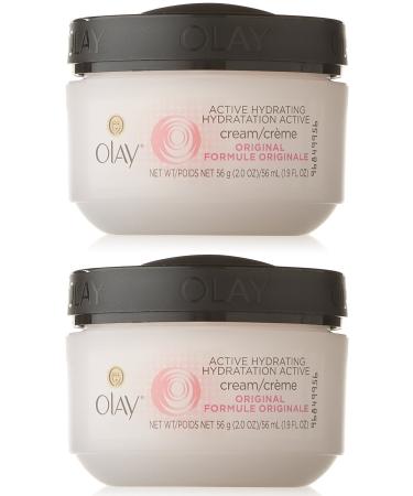 Olay Active Hydrating Cream 2 Ounce (Pack of 2) - Buy Online on GoSupps.com