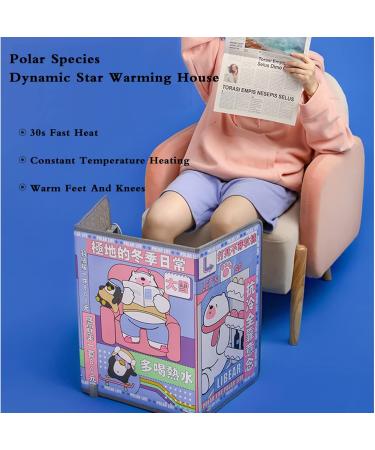 Fzye Foot Warmer - Portable Energy-Saving Heating Plate | Constant Temperature & Foldable | Ideal for Cold Locations - 160W 19.6 x 39.3 Inch - Buy Online on GoSupps.com