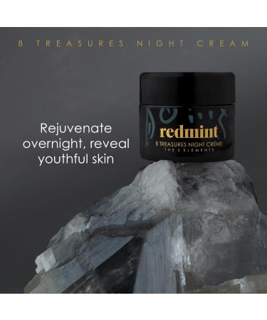Redmint Night Cream | Hydrating Overnight Face Cream | TCM Wisdom | Revive & Illuminate Skin | For All Skin Types | 30 ml - Buy Online on GoSupps.com