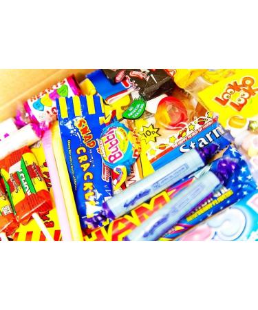 Thank You - Retro Sweets Silver Gift Box - 18 Varieties of Candy - Fits throu... - Buy Online on GoSupps.com
