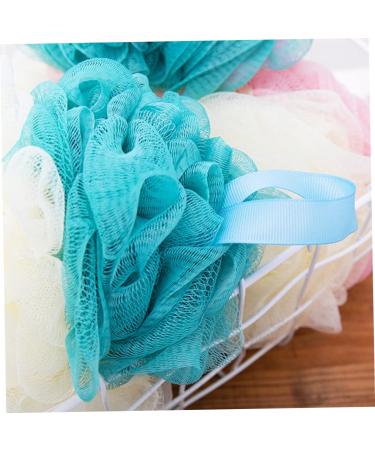 Buy Minkissy Bath Sponges & Travel Bottles - 3pcs Luffa Scrubber & Shower Ball for Ultimate Body Care - Buy Online on GoSupps.com