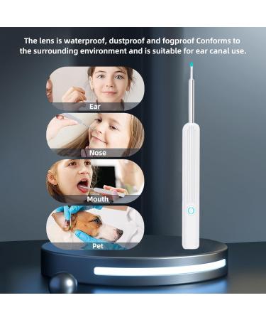 AVM NE3 Ear Wax Removal Kit - 1296p HD Wireless Endoscope with App Control Waterproof 8 Ear Cleaners for Kids Adults & Pets - iOS & Android Compatible - Buy Online on GoSupps.com