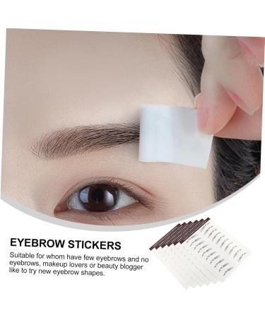 POPETPOP 42 Pcs Eyebrow Stickers Makeup Stickers Water Proof Stickers Eyebrow Transfer Stickers 3d Bionic - Buy Online on GoSupps.com