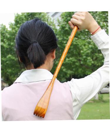 Frcolor Long Handle Back Scratcher - Foldable Wooden Massager for Itching Relief Scratchy Tool for Comfortable Tickling - International Shipping Available - Buy Online on GoSupps.com