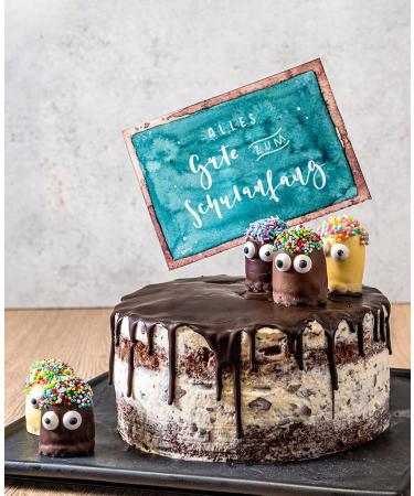 Ruf Drip Cake Chocolate Glaze - Gluten-Free 125g Tube for Drop Cakes Naked Cakes Cupcakes & Tarts - Buy Online on GoSupps.com