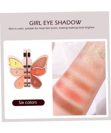 DOITOOL 1pc Eyeshadow Palette Cream Blush Cosmetic Supplies Makeup Sequin Eyeshadow Girl High Pressure Tray - Buy Online on GoSupps.com
