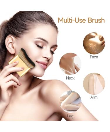 Professional Self Tanning Brush | Kabuki Applicator for Even Tan | Makeup Brush for Face & Body - Buy Online on GoSupps.com