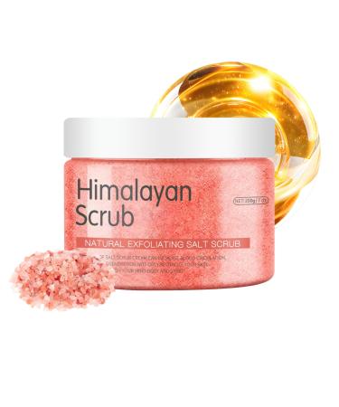 G n rique Body Scrub | 200g Natural Salt Scrub - Shower Dead Skin Care Radiance Beauty Bath Hands Feet Back Knees Daily Spa