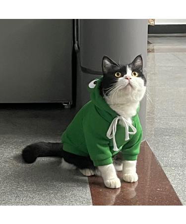 Shop Cute Frog-Shaped Vitsole Dog Hooded Sweaters - Warm Jackets for Cats & Small Dogs | X-Large Green Cold Weather Outwear - Buy Online on GoSupps.com