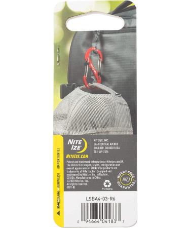 Nite Ize LSBA4-03-R6 S-Biner SlideLock Dual Locking Carabiner | Size #4 | Blue - Buy Online on GoSupps.com