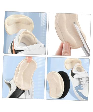 Heel Protector Pads - 4 Pairs Self-Adhesive Heel Liners for Loose Shoes - Cushioning Inserts to Improve Fit & Comfort - Buy Online on GoSupps.com