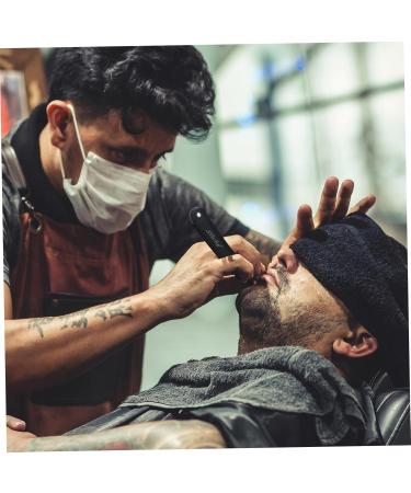 Angoily 4-Piece Metal Razor Blades Set for Men - Manual Hair Razor & Old-Fashioned Knife Holder - Buy Online on GoSupps.com