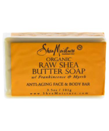 SheaMoisture Raw Shea Butter Facial Bar Soap  3.5 Ounce