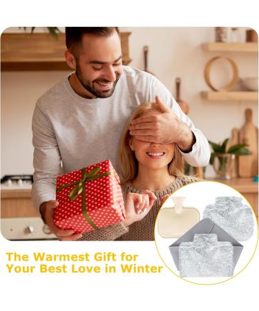 Fluffy Hot Water Bottle Belt with Cover - Wearable Wrap Around for Body, Neck, Shoulder, Back, and Waist - Perfect Gift for Women, Girls, and Men - Buy Online on GoSupps.com