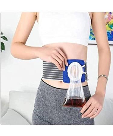 HEAXIY Stoma Support Belt for Colostomy Patients - Prevents Parastomal Hernias & Includes 100 Plastic Bags | International Shipping Available - Buy Online on GoSupps.com