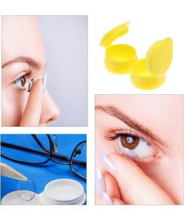 Buy Milists 10-Piece Yellow Contact Lens Case Set - Left & Right Eye Containers for School Home & Travel - Buy Online on GoSupps.com