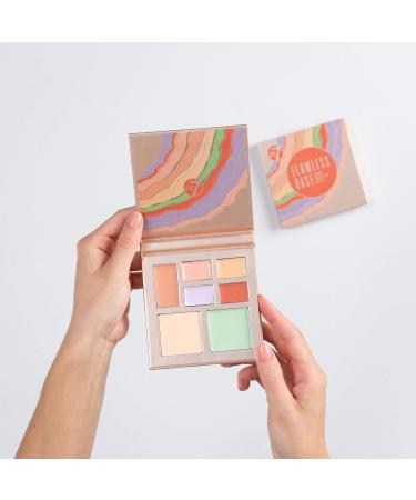 W7 Flawless Base Cream Colour Correcting Palette - 7 Shades to Improve Skin Discolouration & Imperfections - Buy Online on GoSupps.com
