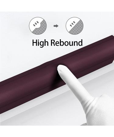 Corner Edge Safety Protector Set - 14ft Edge + 4 Corners, Reddish-Brown Soft Foam Strip, Baby Proofing Guards with 3M Adhesive for Table, Furniture, Sharp Edges Protection - Buy Online on GoSupps.com