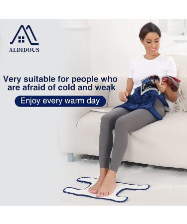 Heated Knee Heating Pad 2 Pcs - Adjustable Temp, Auto-Off, Fast Heating - Knee & Joint Pain Relief - Buy Online on GoSupps.com