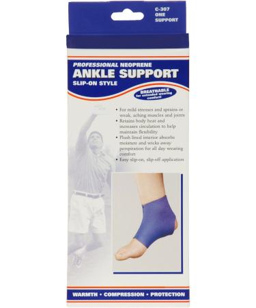 Neoprene Slip-on OTC Ankle Support - Medium Size (Pack of 1) - Buy Online on GoSupps.com