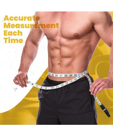 Medca Body Tape Measuring Device & Ski Fold Measuring Slide 2-Piece Skin Fold Analyzer & BMI Tool Set - Buy Online on GoSupps.com