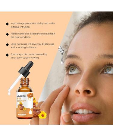  Generisch Honey drops honey for the eyes 30 ml eye drops made with thornless honey relieves eye fatigue and dryness natural eye care and hydration - Buy Online on GoSupps.com