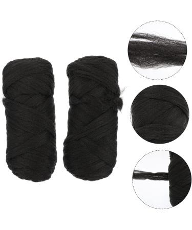 Didiseaon 4 Rolls Brazilian Wool Braid Hair Barettes Color Wigs Women Styling Wig Natural Layered Hair Extensions Hair Pin Hair Accessories Hair Extension Wire Polypropylene Straight Hair - Buy Online on GoSupps.com