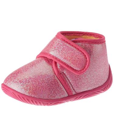 Chicco Unisex Kid's Polacchino Taxo Polish Slipper 7 UK Child Glitter Fuchsia