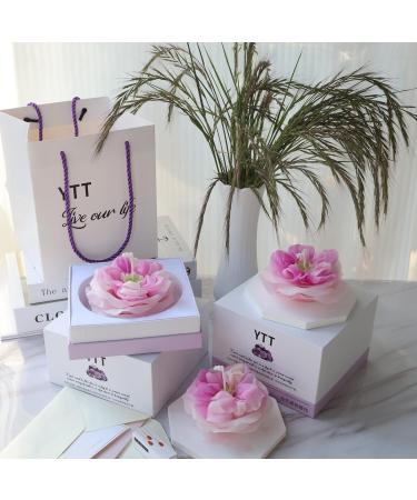 Premium Austin Rose Shaped Scented Candle - Handmade Luxury Gift Box | Natural Beeswax | Perfect for Weddings Birthdays & Halloween - Buy Online on GoSupps.com