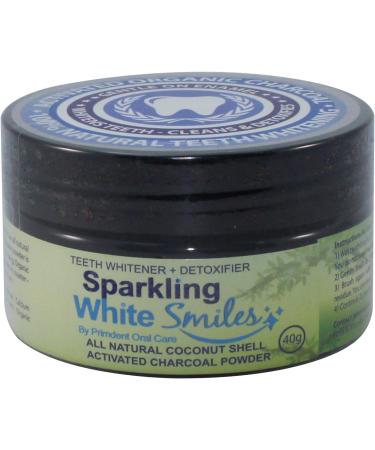Activated Charcoal Powder for Teeth Whitening | Natural Tooth Cleaner & Detoxifier - Coconut Shell | Brighten Your Smile - Buy Online on GoSupps.com