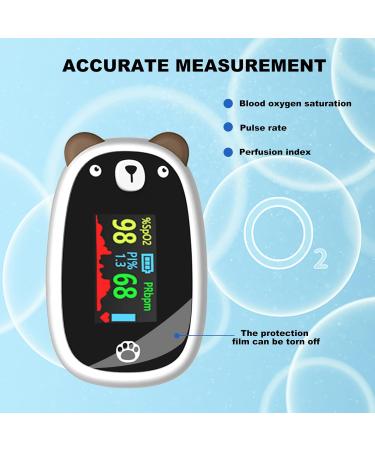 Buy Kyaoayo Pulse Oximeter for Children & Babies | Accurate Blood Oxygen Monitoring & Pulse Tracking - Buy Online on GoSupps.com