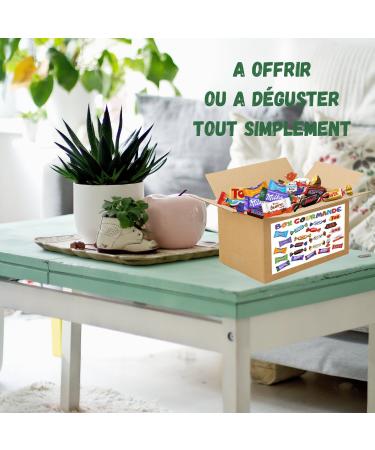 GOURMET BOX | 1.55 kg assortment of Mini-Chocolates individually wrapped | Celebrations Kinder Milka Sweden Toblerone | Nearly 200 Chocolate Sweets to share - Buy Online on GoSupps.com