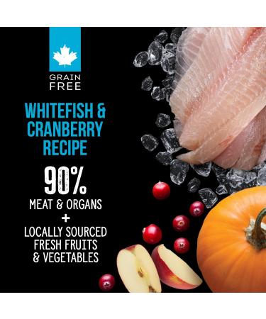 Nutrience SubZero Freeze-Dried Raw Cat Food - Whitefish & Cranberry Recipe - 227 g Whitefish & Cranberry 227 g (Pack of 1) - Buy Online on GoSupps.com