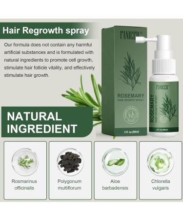 Tpubmity 2 x 60 ml hair growth oil rosemary oil for healthy hair and scalp hair care thicker hair growth for women and men 60 ml 2er Pack - Buy Online on GoSupps.com