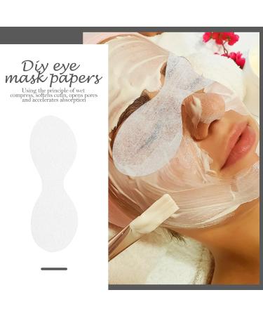 STAHAD Masque Yeux en Tissu 200 Feuilles Jetables 100% Coton Double Couche Patchs Hydratants Yeux Doux et pais Usage DIY Soins du Visage Adultes Beaut  - Buy Online on GoSupps.com