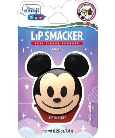 Disney Emoji Lip Smacker Mickey Ice Cream Bar Lip Balm 0.26 oz - Moisturizing Fun! - Buy Online on GoSupps.com