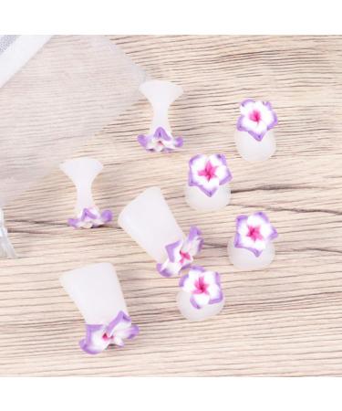 Lurrose 8-Piece Silicone Toe Spreader - Nail Polish & Pedicure Tool | Flower Design Toe Separators for Manicure & Nail Art | Women's Gel Toe Protection - Buy Online on GoSupps.com