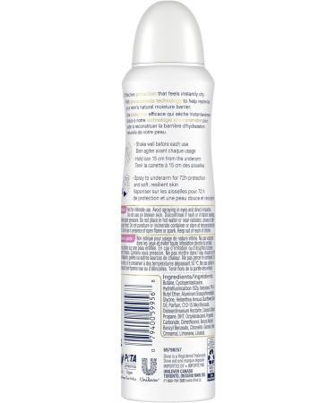 Dove Advanced Care Invisible Dry Spray Antiperspirant Deodorant for Women with Moisturizers Clear Finish Formulated to Leave no White Marks on 100 Colours 107 g - Buy Online on GoSupps.com