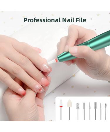 Ocetea Electric Nail Cutter 2000 RPM Professional Gel Nail Milling Tool with Adjustable Speed & Direction for Perfect Manicure - Buy Online on GoSupps.com