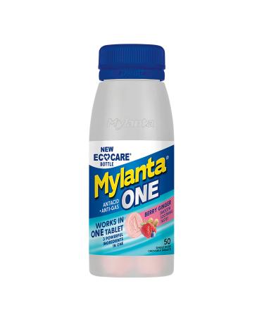 Mylanta One Berry Ginger Flavor 50 Count EcoCare PCR EcoCare Berry Ginger Flavor 50 Count (Pack of 1)