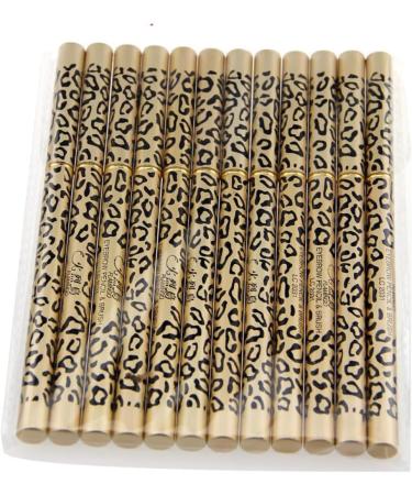 Balacoo 3pcs Set 12pcs Eyebrow Pen Eyebrow Pencil Black Eyebrow Pencil Brush Iron Tube Leopard Print 1 count (Pack of 1) As Shownx3pcs - Buy Online on GoSupps.com